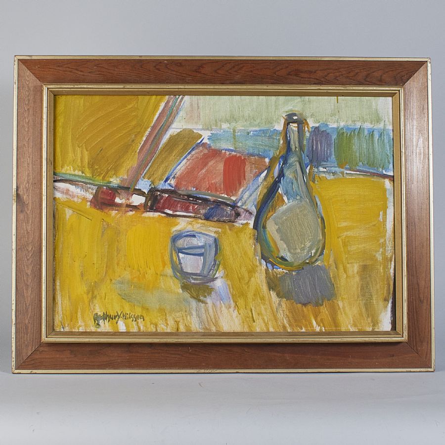 Oljemålning, Arthur Y Nilsson Barnebys